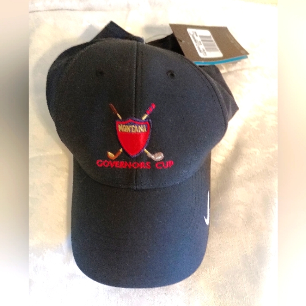 Montana Nike DRI FIT Governor cup black hat NWT